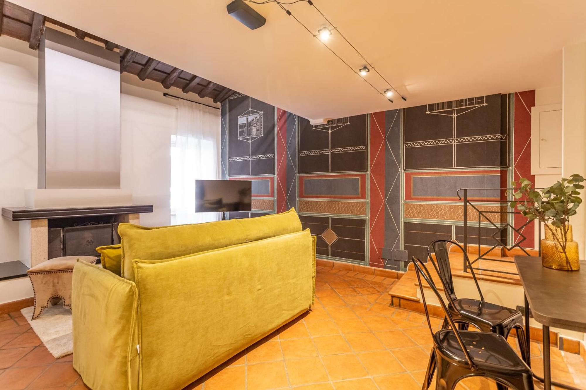 Art House Trastevere Luxury Apartment Rom Exteriör bild