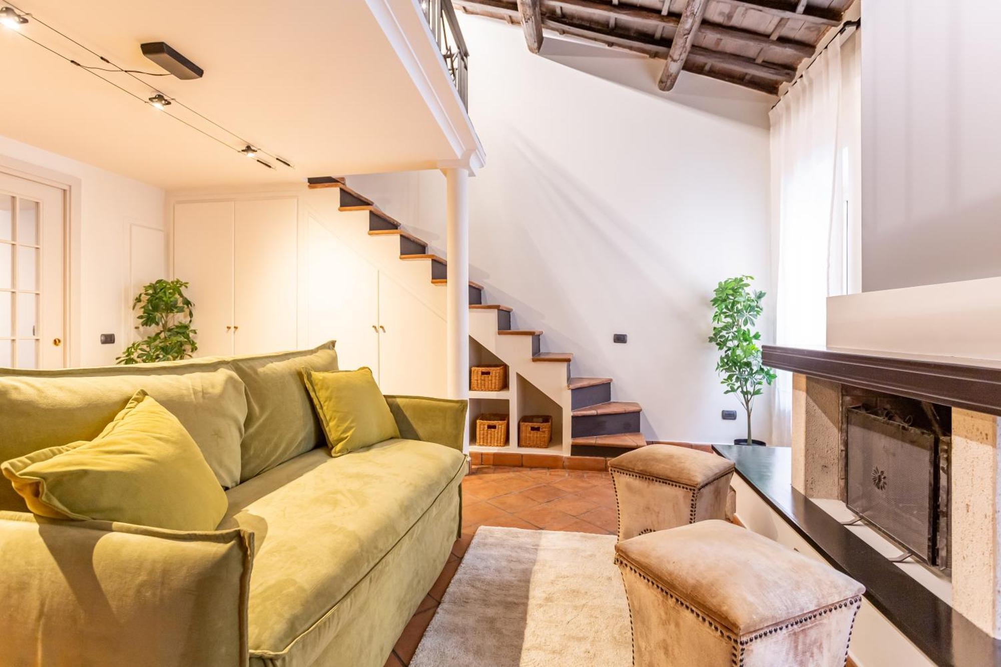Art House Trastevere Luxury Apartment Rom Exteriör bild