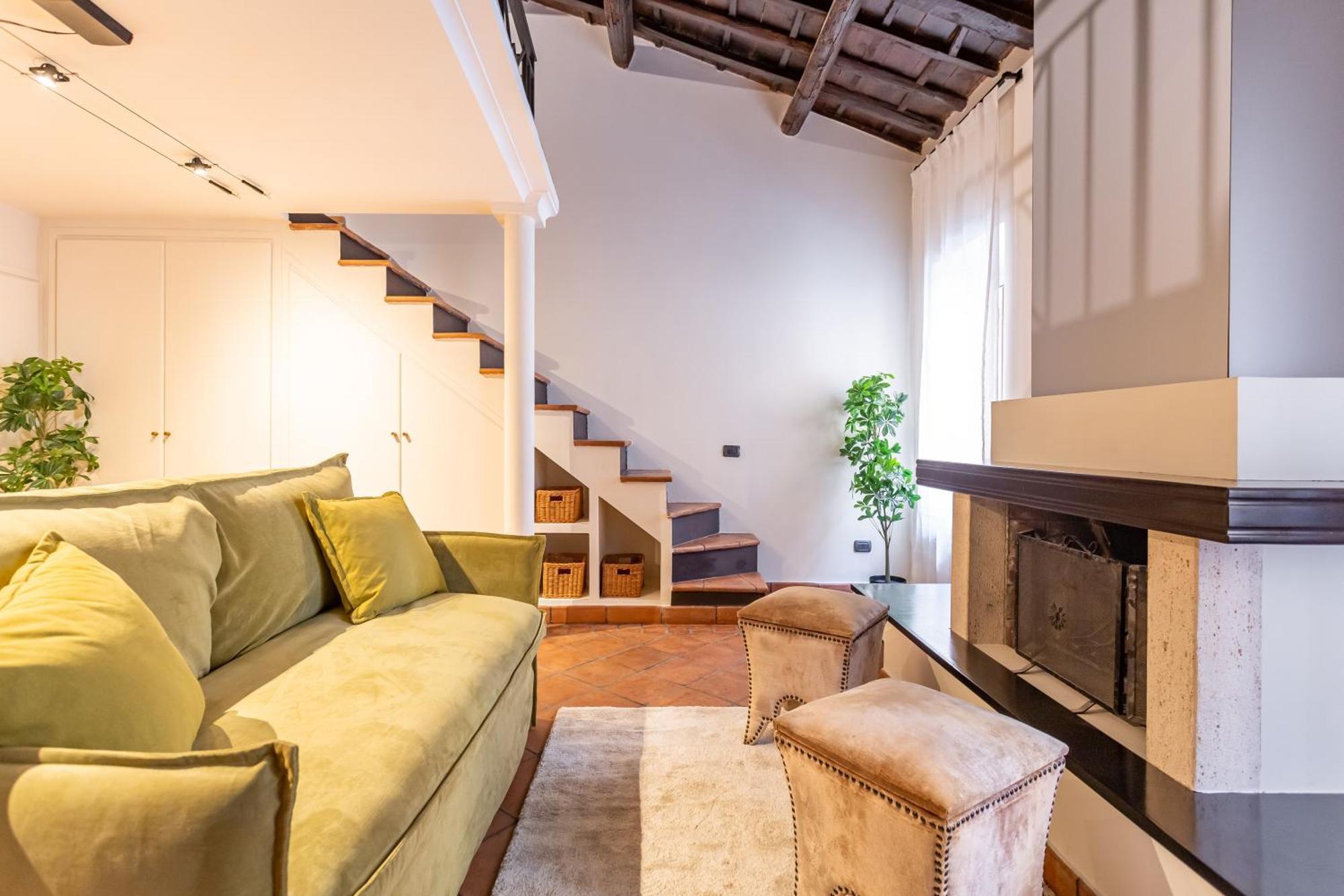 Art House Trastevere Luxury Apartment Rom Exteriör bild