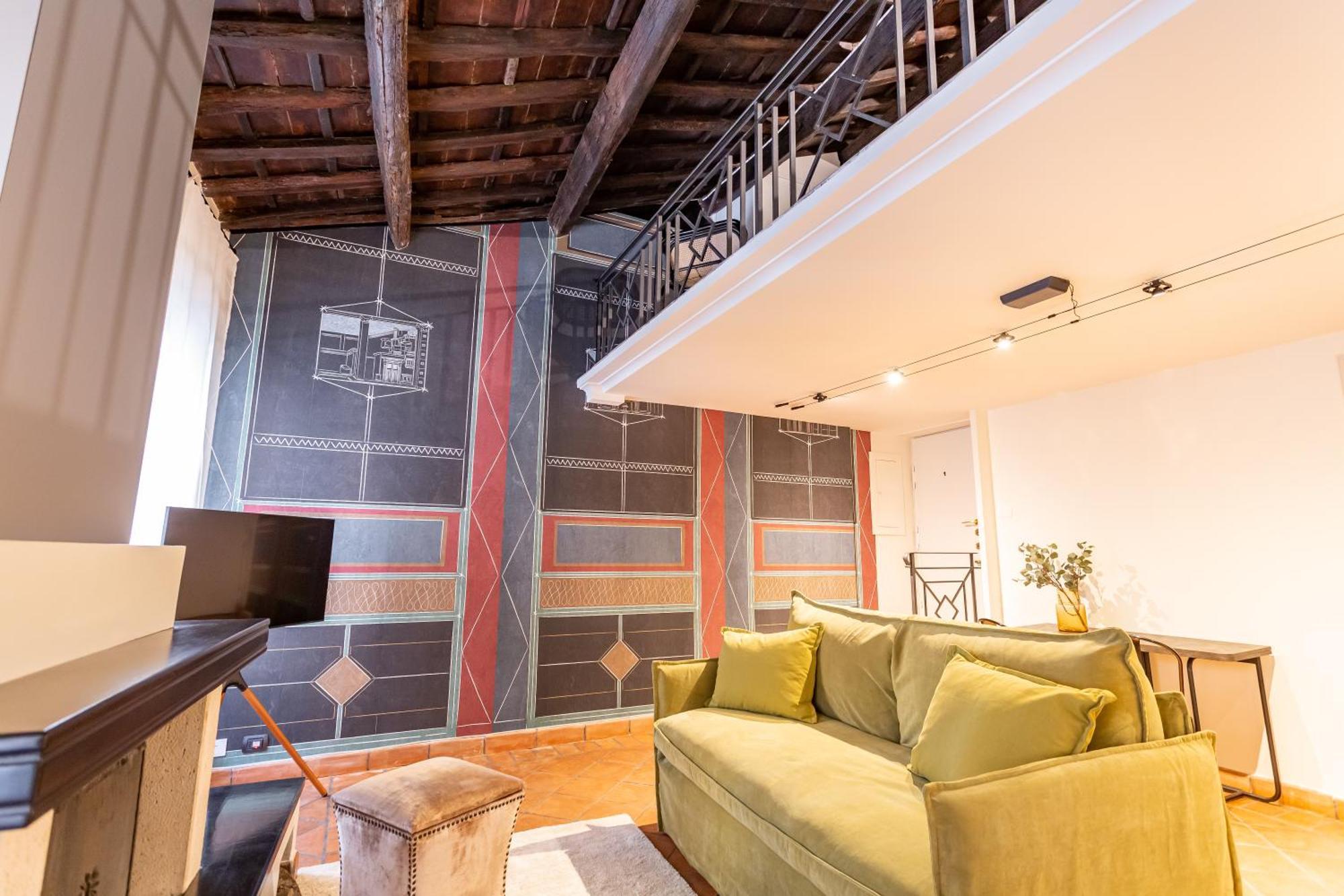 Art House Trastevere Luxury Apartment Rom Exteriör bild